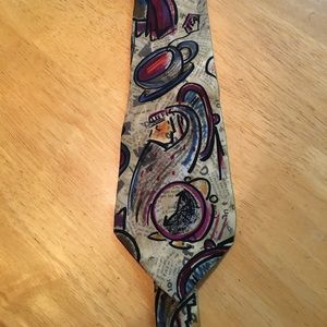 Beatles 1990s ‘Day in the life’ silk neck tie.